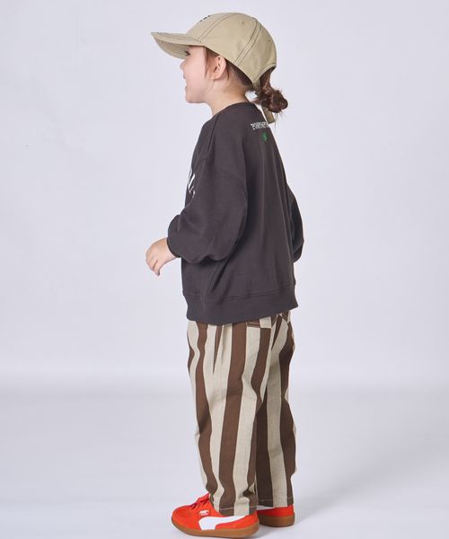 페어마논 키즈 티셔츠 일본 pairmanon 아동복 산리오 헬로키티 폼폼푸딩 컬리지 로고 2컬러