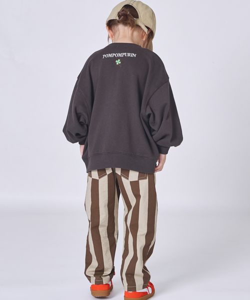 페어마논 키즈 티셔츠 일본 pairmanon 아동복 산리오 헬로키티 폼폼푸딩 컬리지 로고 2컬러