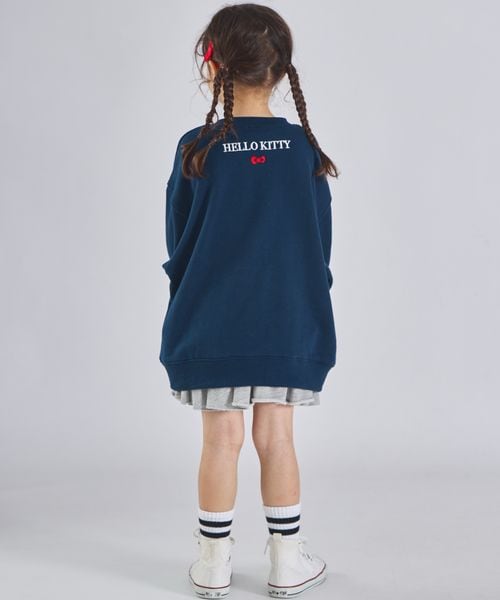 페어마논 키즈 티셔츠 일본 pairmanon 아동복 산리오 헬로키티 폼폼푸딩 컬리지 로고 2컬러