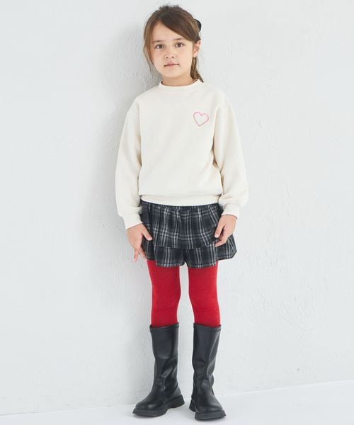 페어마논 키즈 티셔츠 일본 pairmanon 아동복 아소트 하트 자수 맨투맨 트레이너 3컬러