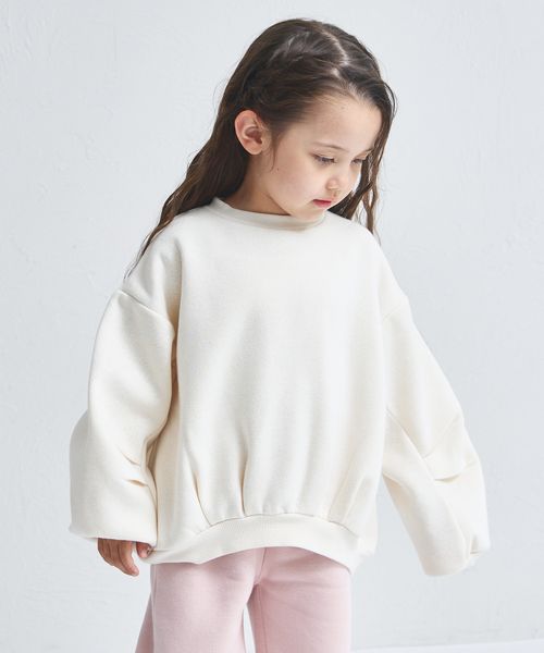 페어마논 키즈 티셔츠 일본 pairmanon 아동복 기모 볼륨 택 걸즈 맨투맨 4컬러