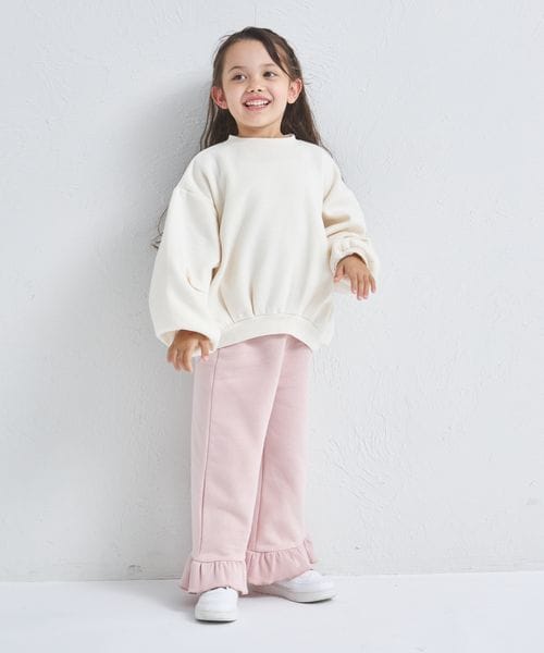 페어마논 키즈 티셔츠 일본 pairmanon 아동복 기모 볼륨 택 걸즈 맨투맨 4컬러