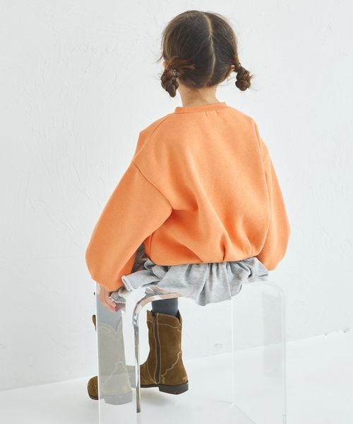 페어마논 키즈 티셔츠 일본 pairmanon 아동복 기모 볼륨 택 걸즈 맨투맨 4컬러