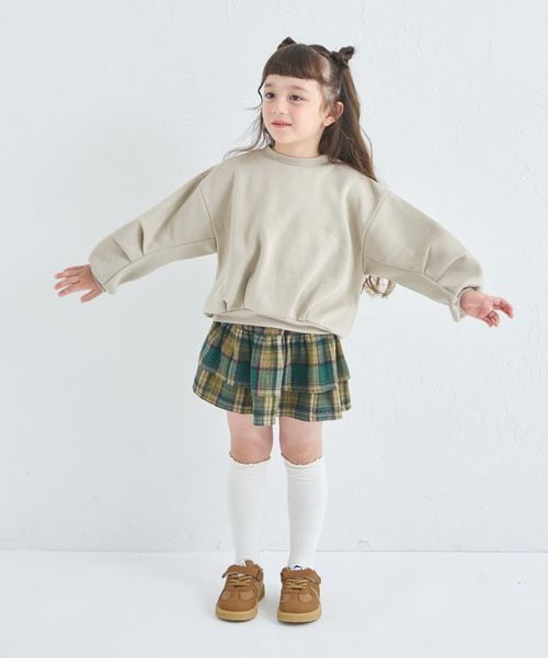 페어마논 키즈 티셔츠 일본 pairmanon 아동복 기모 볼륨 택 걸즈 맨투맨 4컬러