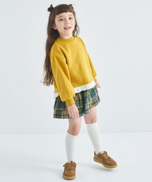 페어마논 키즈 티셔츠 일본 pairmanon 아동복 프릴 백 리본 맨투맨 3컬러