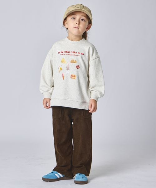 페어마논 키즈 바지 일본 pairmanon 아동복 코듀로이 와이드 팬츠 3컬러