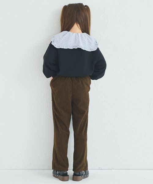 페어마논 키즈 바지 일본 pairmanon 아동복 코듀로이 와이드 팬츠 3컬러