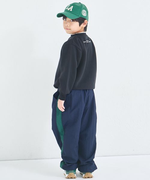 페어마논 키즈 바지 일본 pairmanon 아동복 사이드 라인 나일론 팬츠 2컬러