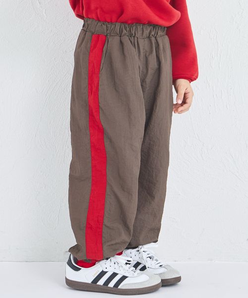 페어마논 키즈 바지 일본 pairmanon 아동복 사이드 라인 나일론 팬츠 2컬러