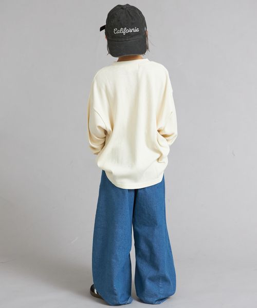 페어마논 키즈 티셔츠 일본 pairmanon 아동복 아소토 디자인 와플 프린트 맨투맨 8컬러