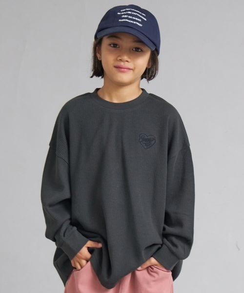 페어마논 키즈 티셔츠 일본 pairmanon 아동복 아소토 디자인 와플 프린트 맨투맨 8컬러