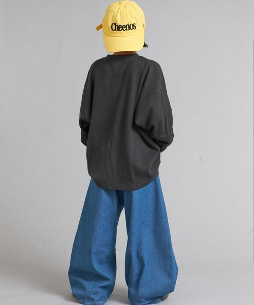 페어마논 키즈 티셔츠 일본 pairmanon 아동복 아소토 디자인 와플 프린트 맨투맨 8컬러