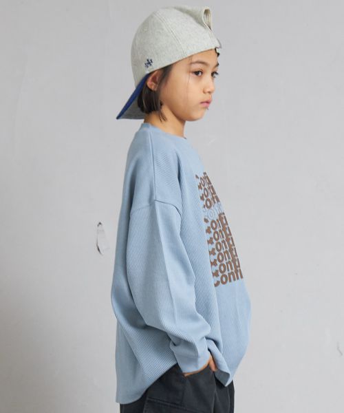 페어마논 키즈 티셔츠 일본 pairmanon 아동복 아소토 디자인 와플 프린트 맨투맨 8컬러