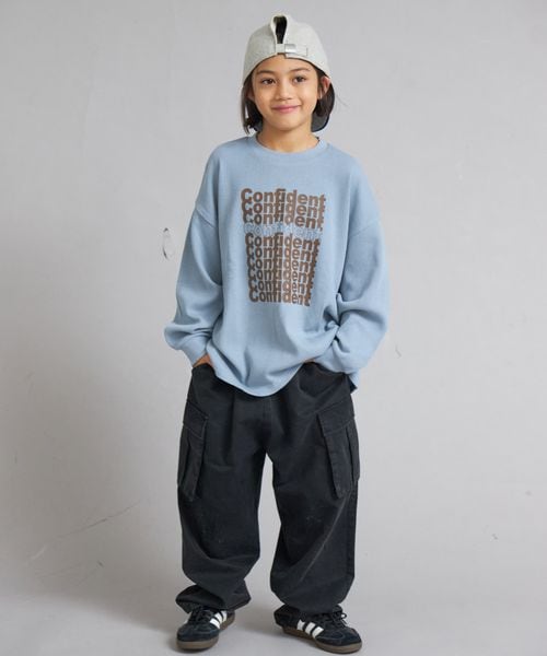 페어마논 키즈 티셔츠 일본 pairmanon 아동복 아소토 디자인 와플 프린트 맨투맨 8컬러