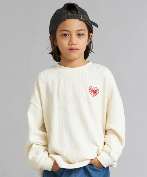 페어마논 키즈 티셔츠 일본 pairmanon 아동복 아소토 디자인 와플 프린트 맨투맨 8컬러