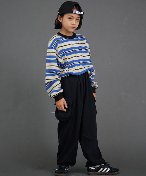 페어마논 키즈 바지 일본 pairmanon 아동복 사이드 포켓 카고팬츠 4컬러