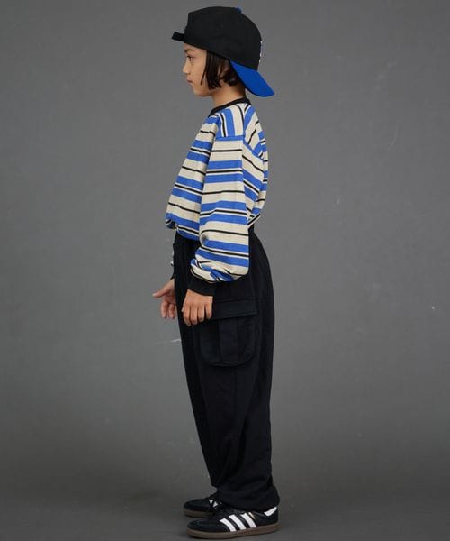 페어마논 키즈 바지 일본 pairmanon 아동복 사이드 포켓 카고팬츠 4컬러