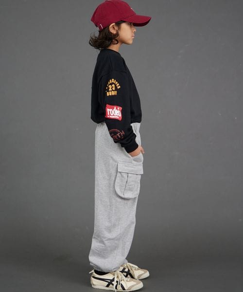 페어마논 키즈 바지 일본 pairmanon 아동복 사이드 포켓 카고팬츠 4컬러