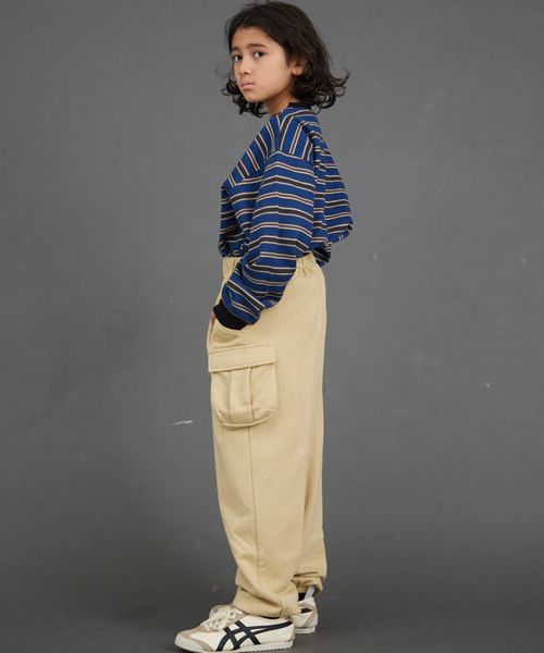 페어마논 키즈 바지 일본 pairmanon 아동복 사이드 포켓 카고팬츠 4컬러