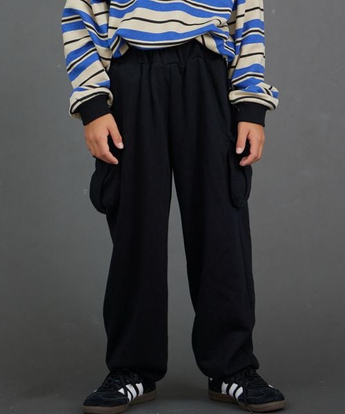 페어마논 키즈 바지 일본 pairmanon 아동복 사이드 포켓 카고팬츠 4컬러