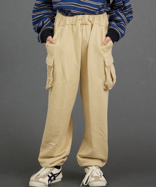 페어마논 키즈 바지 일본 pairmanon 아동복 사이드 포켓 카고팬츠 4컬러