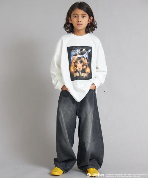 페어마논 키즈 티셔츠 일본 pairmanon 아동복 해리포터 프린트 긴팔티 3컬러