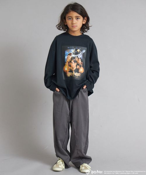 페어마논 키즈 티셔츠 일본 pairmanon 아동복 해리포터 프린트 긴팔티 3컬러