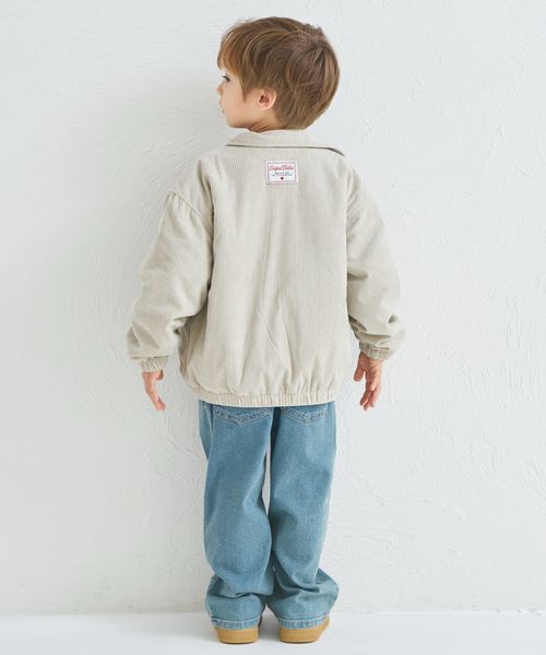 페어마논 키즈 자켓 일본 pairmanon 아동복 코듀로이 플라이트 재킷 2컬러