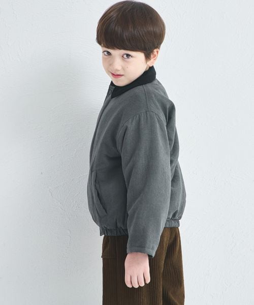 페어마논 키즈 자켓 일본 pairmanon 아동복 유니섹스 카라 코듀로이 재킷 2컬러