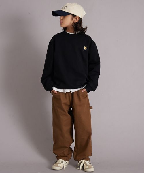 페어마논 키즈 티셔츠 일본 pairmanon 아동복 애니멀 자수 맨투맨 5컬러