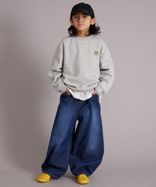 페어마논 키즈 티셔츠 일본 pairmanon 아동복 애니멀 자수 맨투맨 5컬러