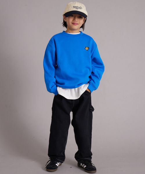 페어마논 키즈 티셔츠 일본 pairmanon 아동복 애니멀 자수 맨투맨 5컬러