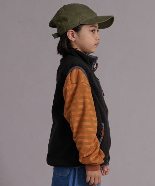 페어마논 키즈 조끼 일본 pairmanon 아동복 베스트 스탠드 컬러 짚업 4컬러