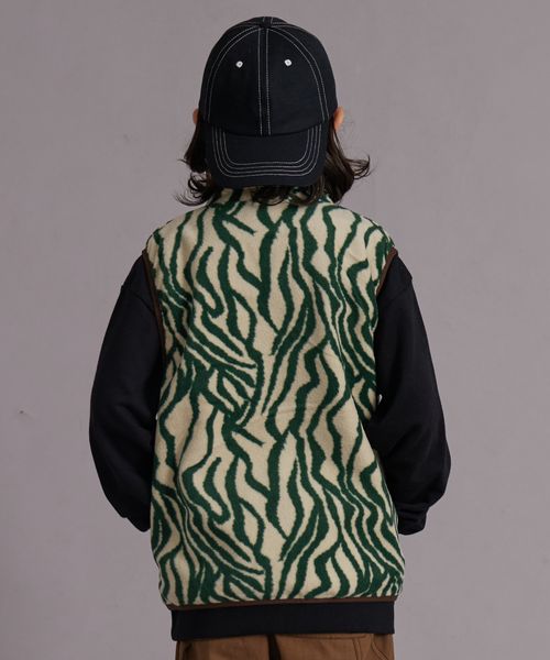 페어마논 키즈 조끼 일본 pairmanon 아동복 베스트 스탠드 컬러 짚업 4컬러