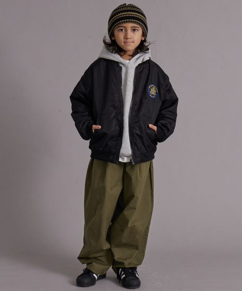 페어마논 키즈 자켓 일본 pairmanon 아동복 플리스 리버시블 MA-1 항공점퍼 2컬러