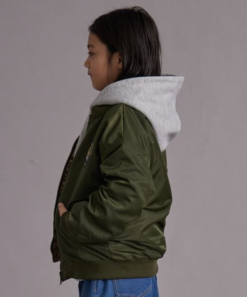 페어마논 키즈 자켓 일본 pairmanon 아동복 플리스 리버시블 MA-1 항공점퍼 2컬러