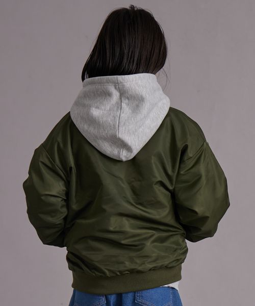 페어마논 키즈 자켓 일본 pairmanon 아동복 플리스 리버시블 MA-1 항공점퍼 2컬러