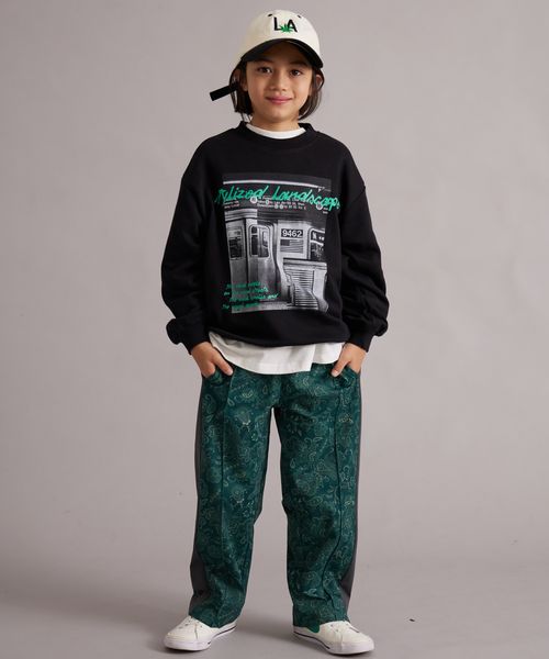 페어마논 키즈 티셔츠 일본 pairmanon 아동복 백 포토 프린트 맨투맨 5컬러