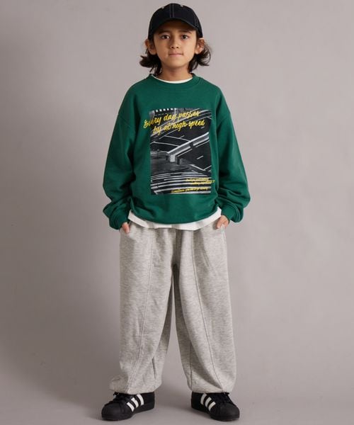 페어마논 키즈 티셔츠 일본 pairmanon 아동복 백 포토 프린트 맨투맨 5컬러