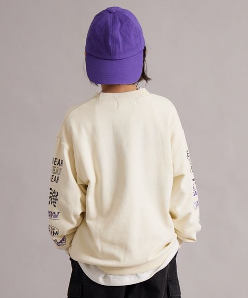 페어마논 키즈 티셔츠 일본 pairmanon 아동복 소매 로고 포인트 스웨트 맨투맨 5컬러