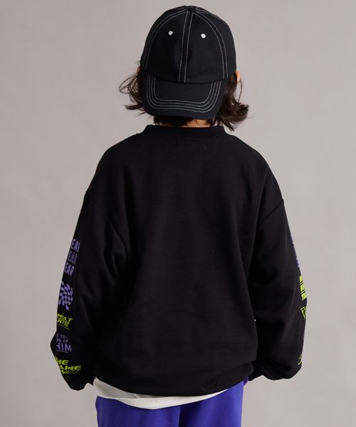 페어마논 키즈 티셔츠 일본 pairmanon 아동복 소매 로고 포인트 스웨트 맨투맨 5컬러