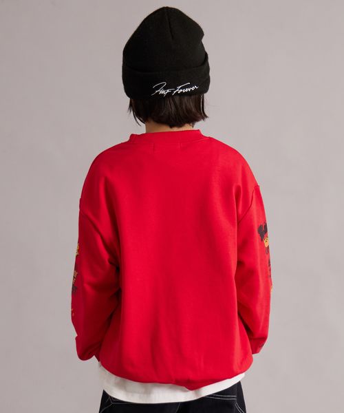 페어마논 키즈 티셔츠 일본 pairmanon 아동복 소매 로고 포인트 스웨트 맨투맨 5컬러