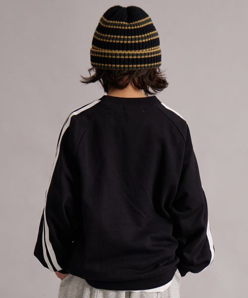 페어마논 키즈 티셔츠 일본 pairmanon 아동복 라글란 배색 소매 맨투맨 4컬러