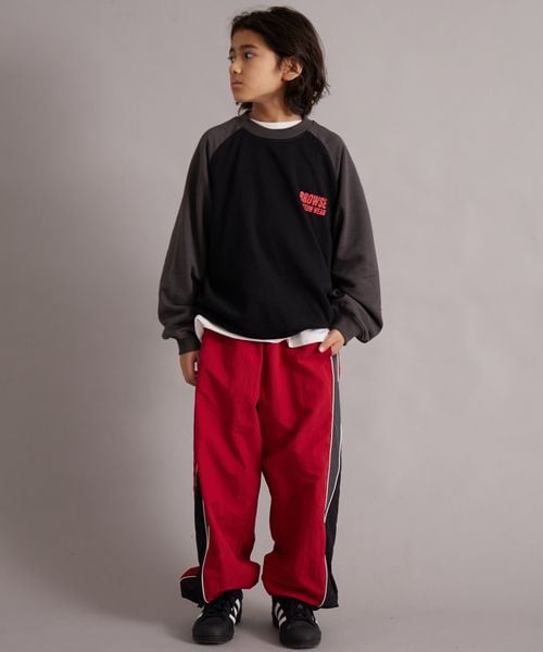 페어마논 키즈 티셔츠 일본 pairmanon 아동복 기모 서클 백프린트 맨투맨 5컬러