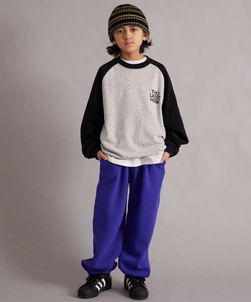 페어마논 키즈 티셔츠 일본 pairmanon 아동복 기모 서클 백프린트 맨투맨 5컬러