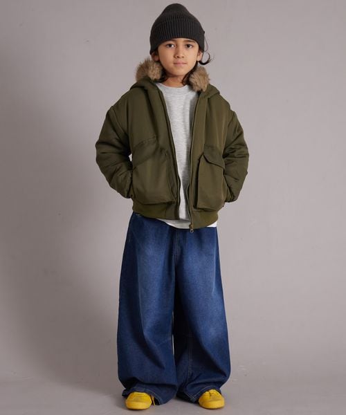 페어마논 키즈 자켓 일본 pairmanon 아동복 나가와타 퍼 블루종 후드 3컬러
