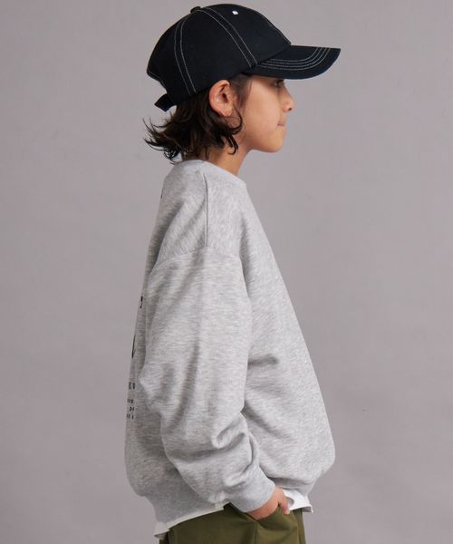 페어마논 키즈 티셔츠 일본 pairmanon 아동복 기모 걸스 소매 프린트 맨투맨 3컬러