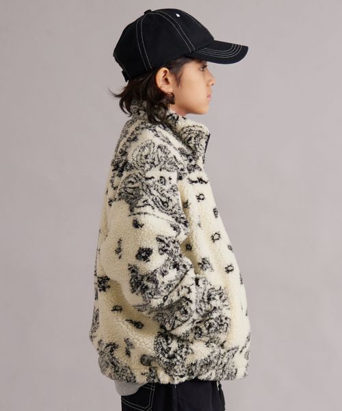 페어마논 키즈 자켓 일본 pairmanon 아동복 후리스 자가드 플리스 4컬러