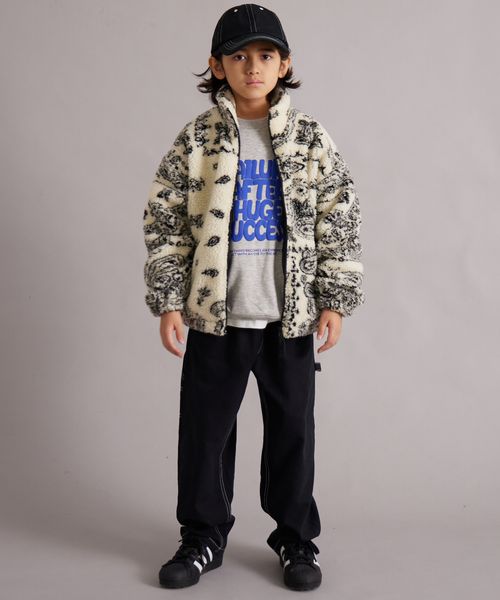 페어마논 키즈 자켓 일본 pairmanon 아동복 후리스 자가드 플리스 4컬러