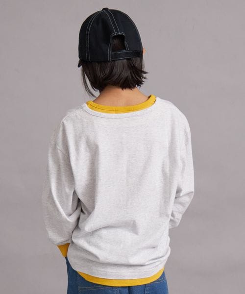 페어마논 키즈 티셔츠 일본 pairmanon 아동복 레이어드 헨리넥 긴팔티 4컬러